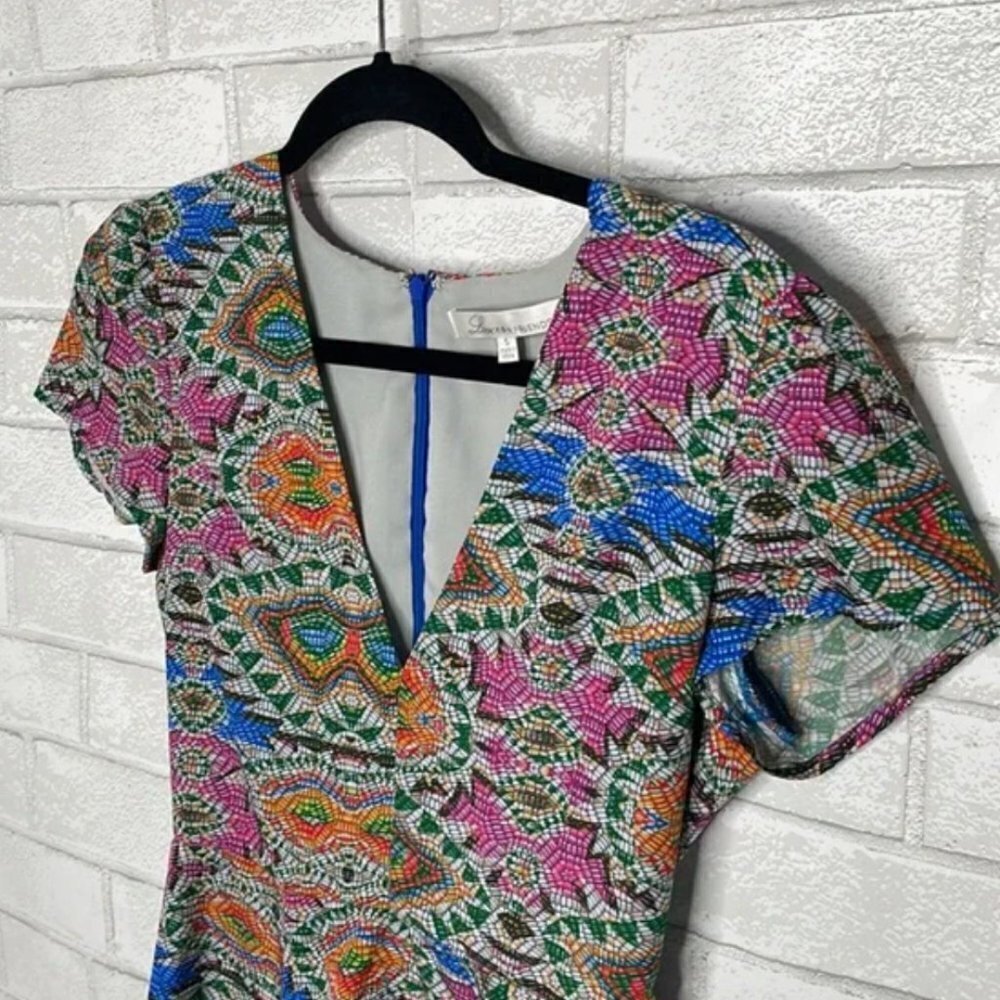 Lovers & Friends Cassidy Dress In A Mosaic Print - Picture 4 of 11